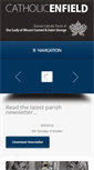 Mobile Screenshot of catholicenfield.org